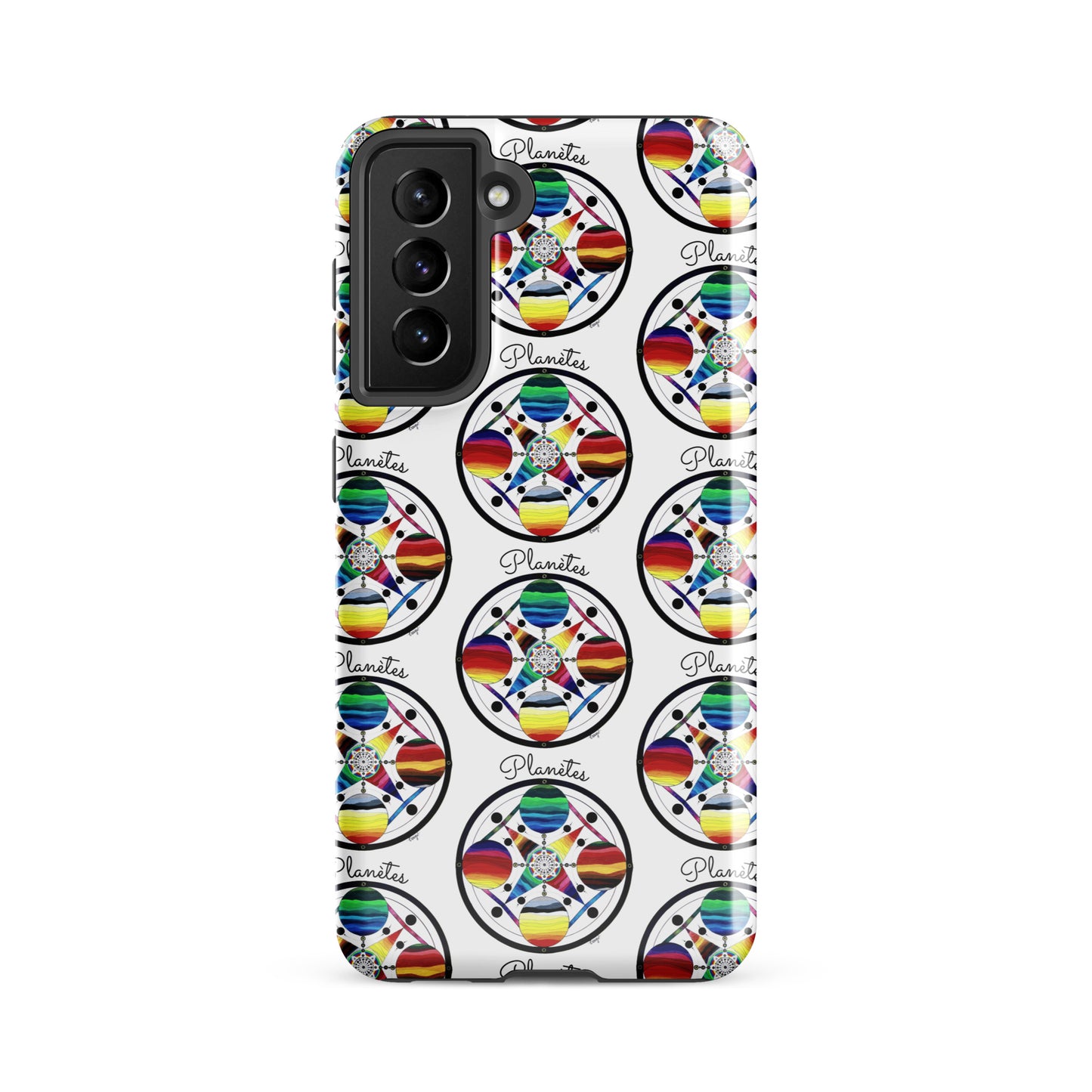 Coque solide pour Samsung® "Planètes"