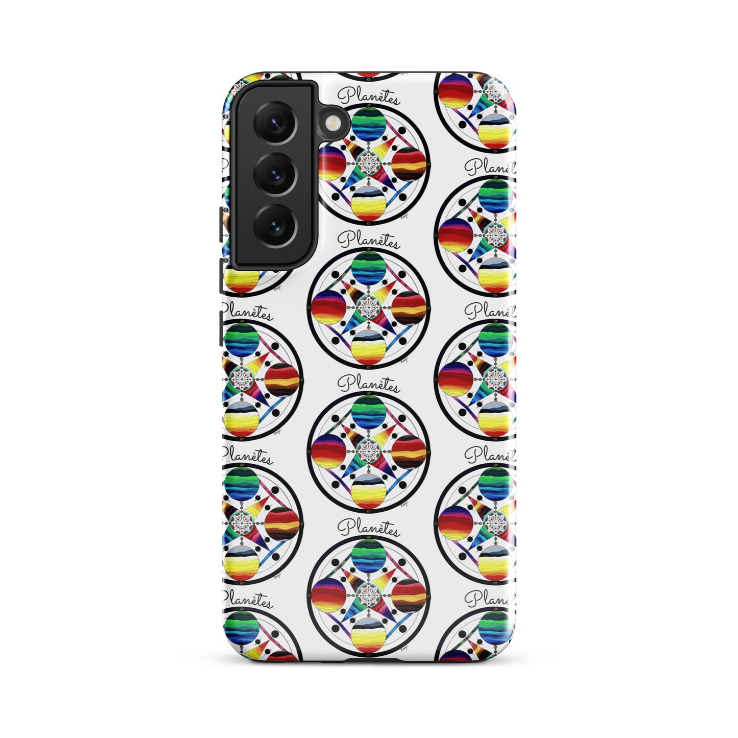 Coque solide pour Samsung® "Planètes"